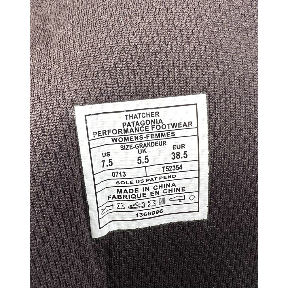 Patagonia Thatcher Riding Boots Distressed Brown Leather Womens 7.5 Side Zip - Picture 10 of 12